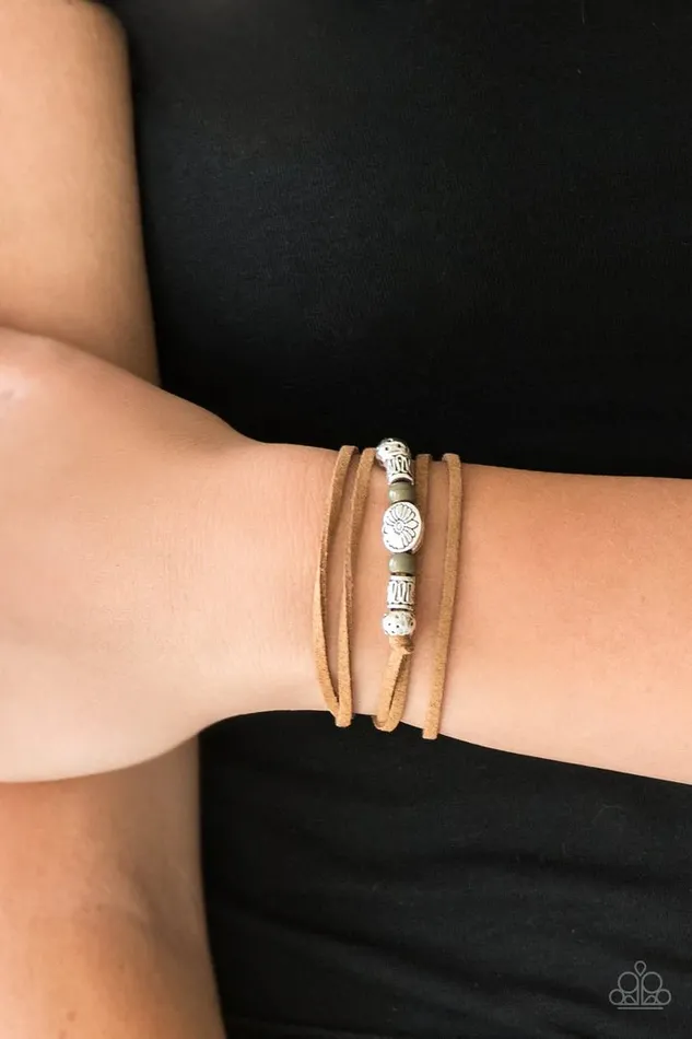Bracelets Paparazzi Accessories Clear A Path Green Bracelet Jewelry by Bretta