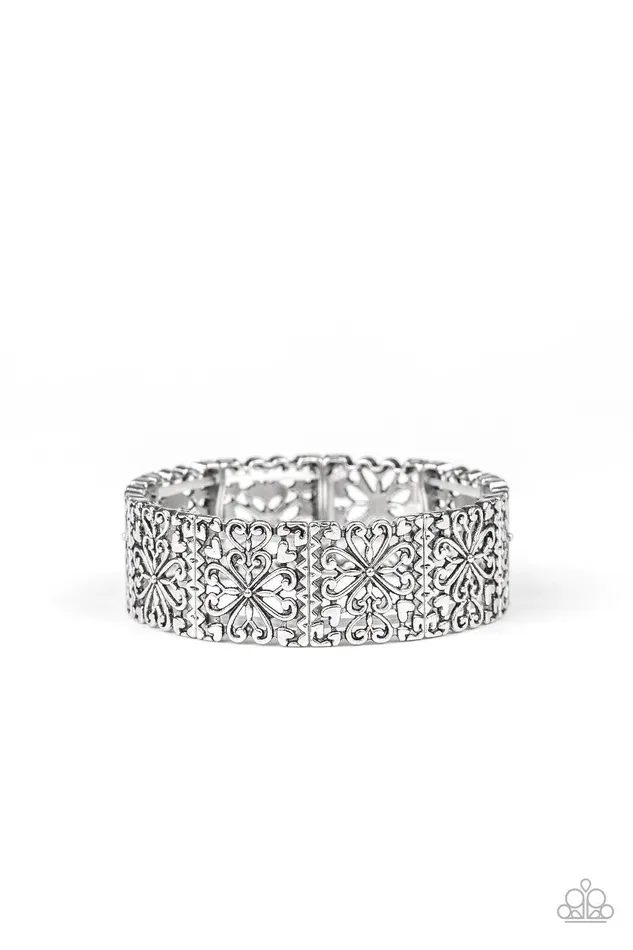 Bracelets Paparazzi Accessories Summer Scandal Silver Bracelet Jewelry by Bretta