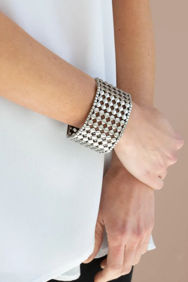 Cool and CONNECTED Silver Bracelet Jewelry By Bretta Paparazzi Accessories Bracelets Cool and CONNECTED Silver Bracelet Jewelry By Bretta Paparazzi Accessories Bracelets