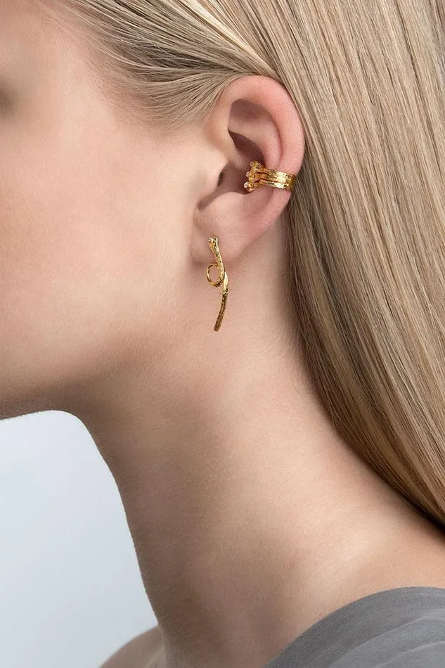 Earrings AURUM by Gubjrg SINDUR ear cuff