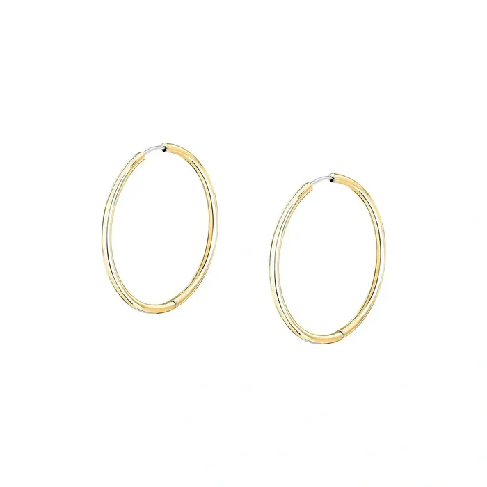 Earrings Morellato Womens hoop earrings made of steel with gold plating 35 cm Morellato Creole Earrings Morellato Womens hoop earrings made of steel with gold plating 35 cm Morellato Creole