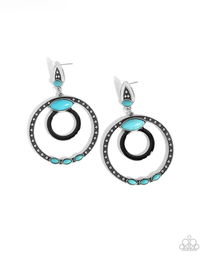 Earrings Paparazzi Accessories Handcrafted Hero Black Earrings Jewelry by Bretta
