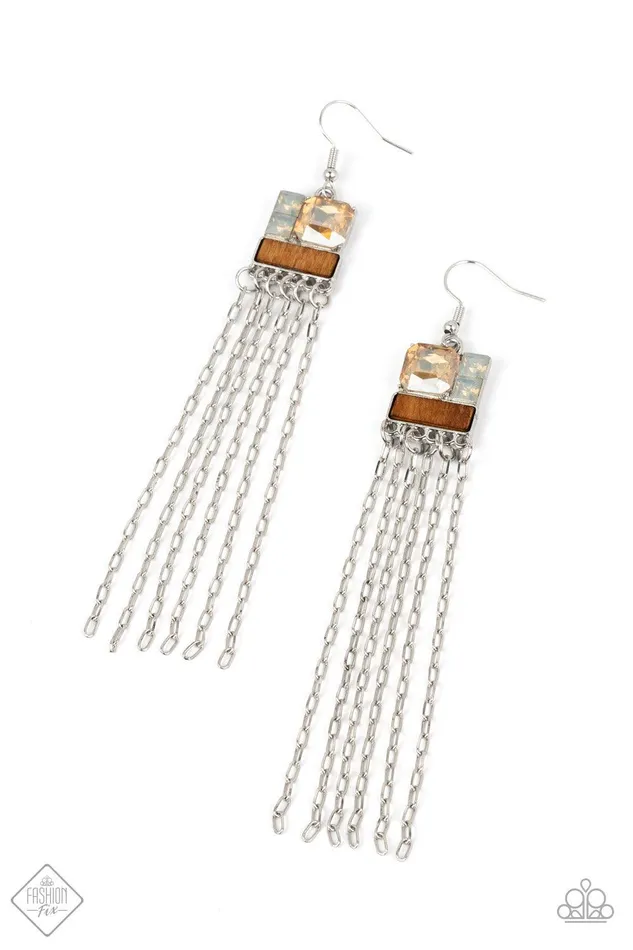Earrings Paparazzi Accessories Thrift Shop Shimmer Multi Earrings Jewelry by Bretta
