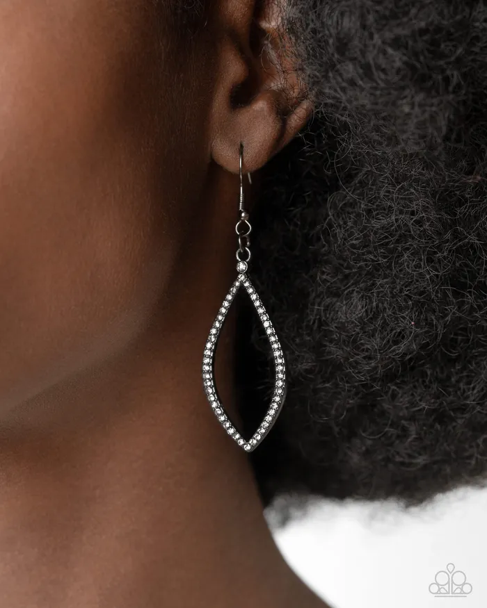 Earrings Paparazzi Accessories Twinkly Treat Black Earrings Jewelry by Bretta