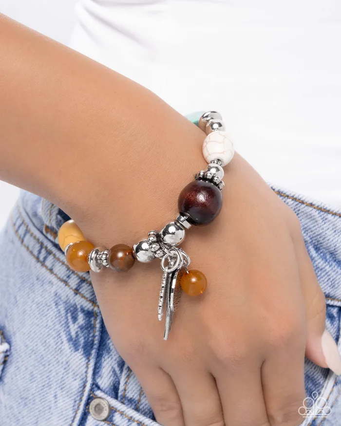 Earthy Eclecticism Multi Bracelet Jewelry by Bretta Paparazzi Accessories Bracelets