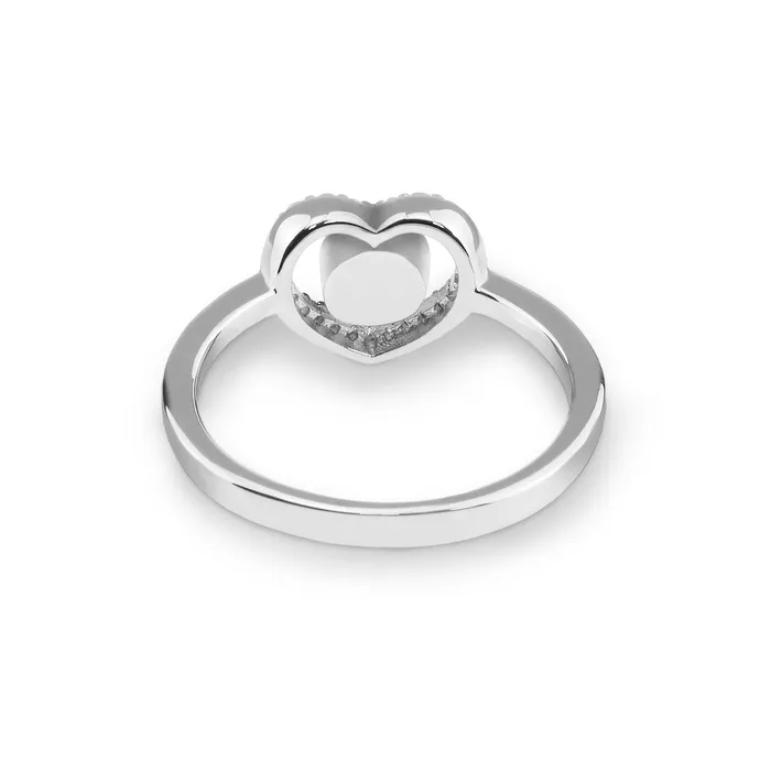 EverWith Rings EverWith Ladies Forever Memorial Ashes Ring with Fine Crystals