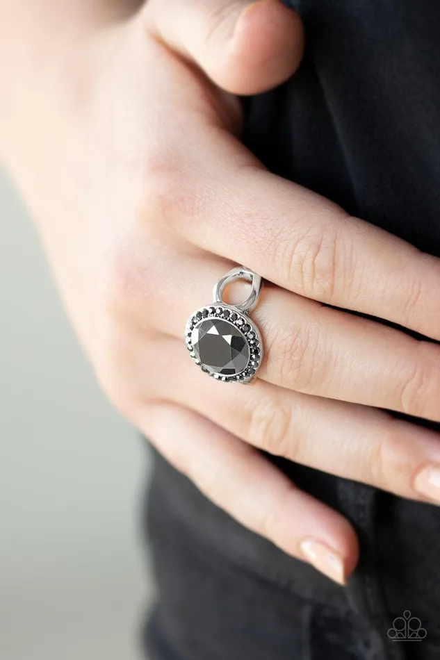 Its Gonna GLOW Silver Ring Jewelry by BrettaP4RESVXX144XX Paparazzi Accessories Rings