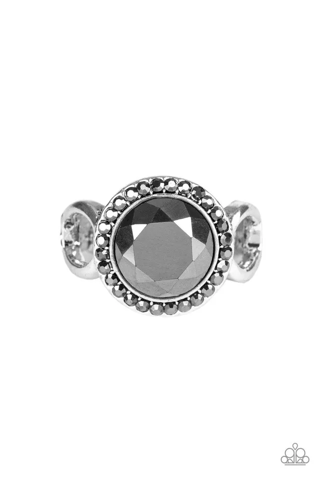 Its Gonna GLOW Silver Ring Jewelry by BrettaP4RESVXX144XX Paparazzi Accessories Rings