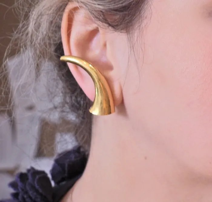 Lalaounis Earrings Lalaounis Greece Gold Earrings