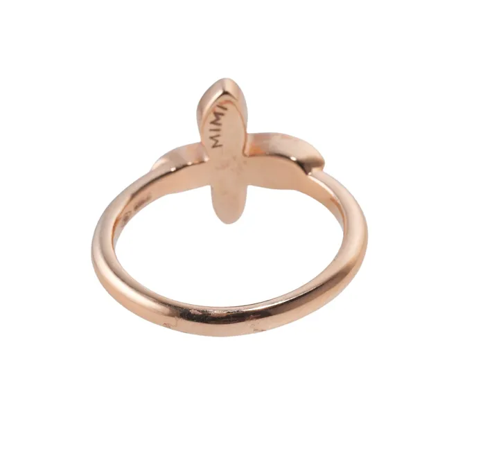 Mimi Milano Rings Mimi Milano Freevola Diamond Gold Butterfly Ring