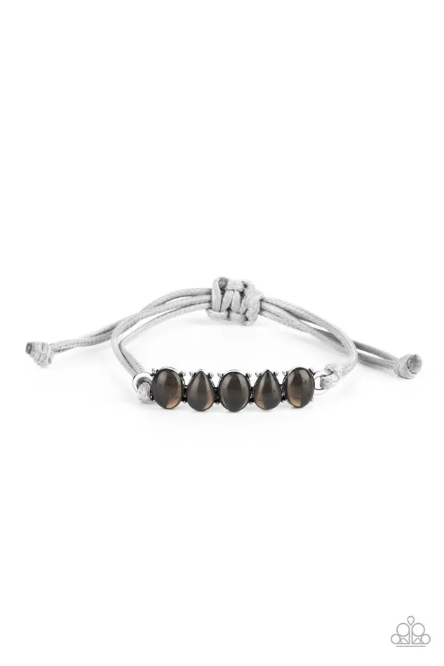 Opal Paradise Silver Bracelet Jewelry by Bretta Paparazzi Accessories Bracelets