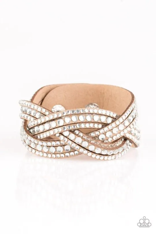 Paparazzi Accessories Bracelets Bring On The Bling Brown Bracelet Jewelry by Bretta Paparazzi Accessories Bracelets Bring On The Bling Brown Bracelet Jewelry by Bretta