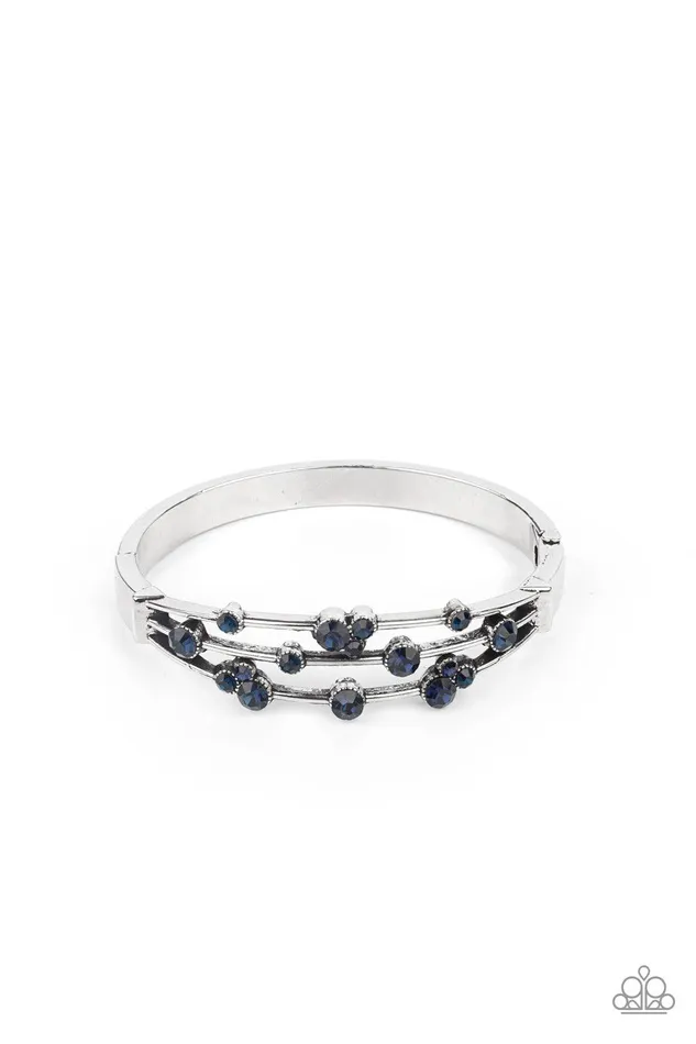Paparazzi Accessories Bracelets Cosmic Candescence Blue Bracelet Jewelry by Bretta