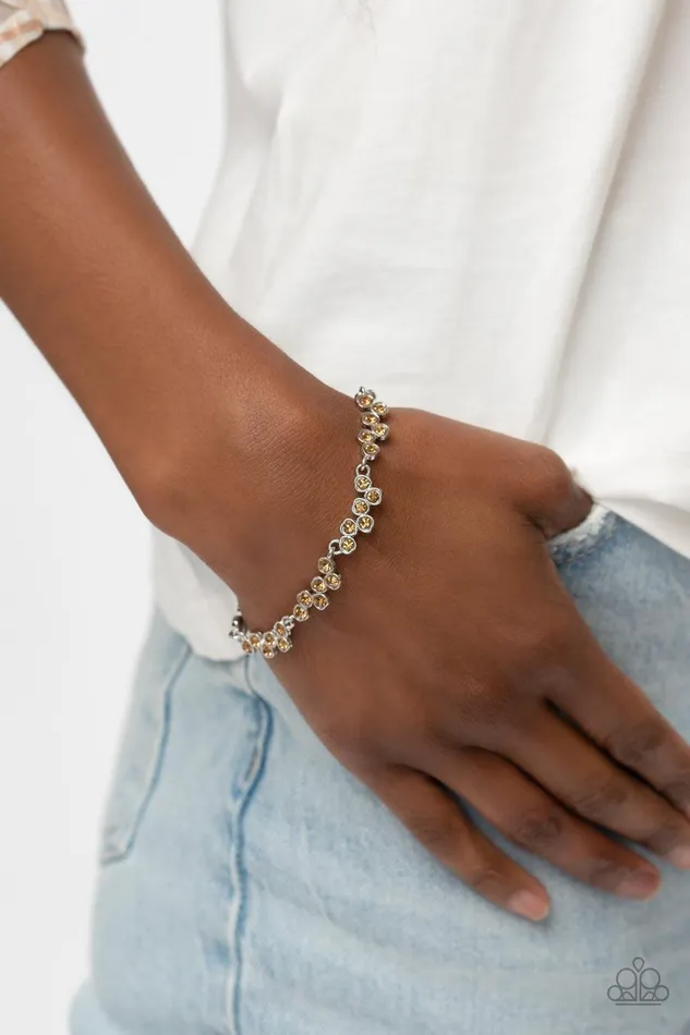 Paparazzi Accessories Bracelets Flatter Yourself Brown Bracelet Jewelry by Bretta