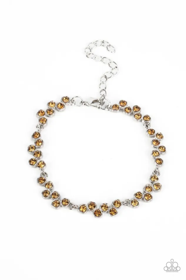 Paparazzi Accessories Bracelets Flatter Yourself Brown Bracelet Jewelry by Bretta