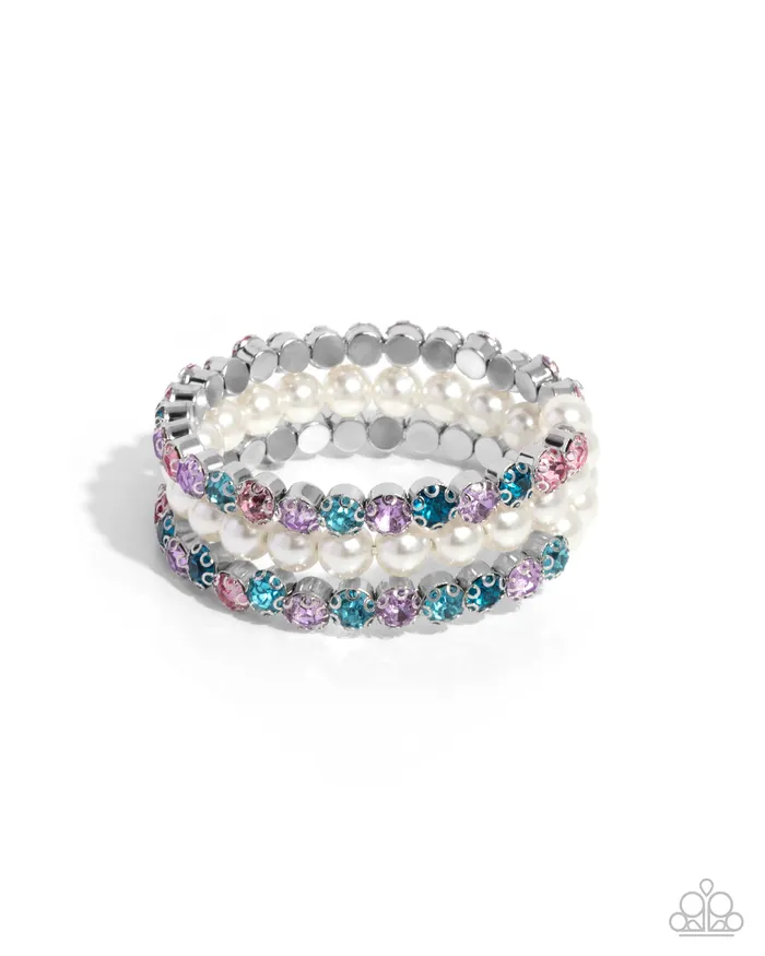 Paparazzi Accessories Bracelets Grandiose Glitz Multi Bracelet Jewelry by Bretta