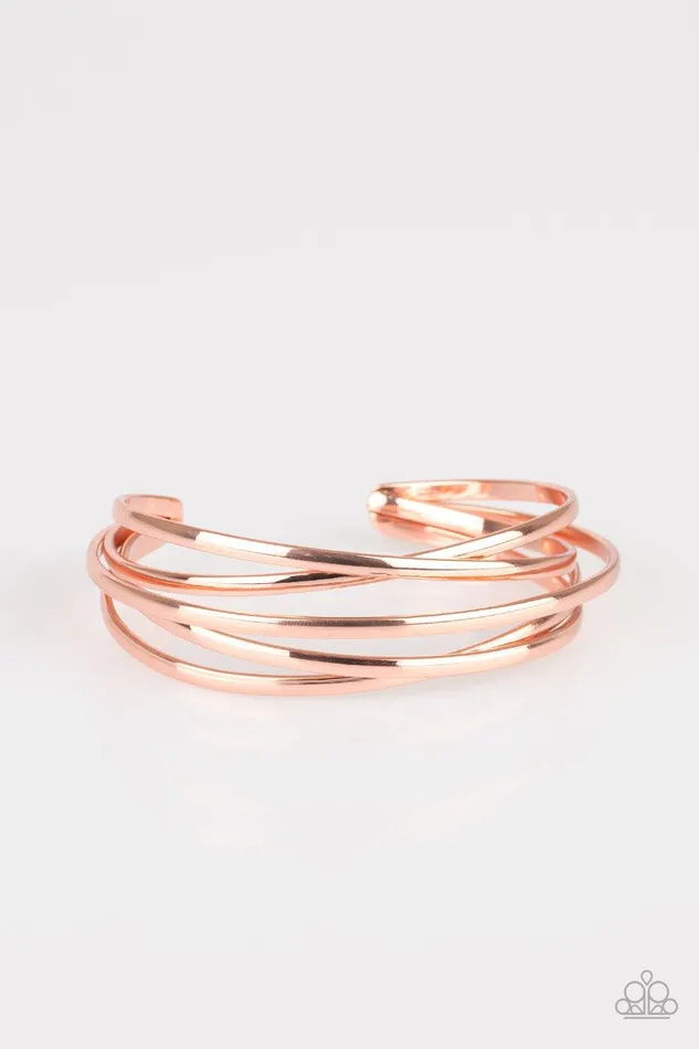 Paparazzi Accessories Bracelets Modest Goddess Copper Bracelet Jewelry by Bretta