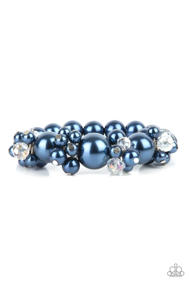Paparazzi Accessories Bracelets Upcycled Upscale Blue Bracelet Jewelry by Bretta
