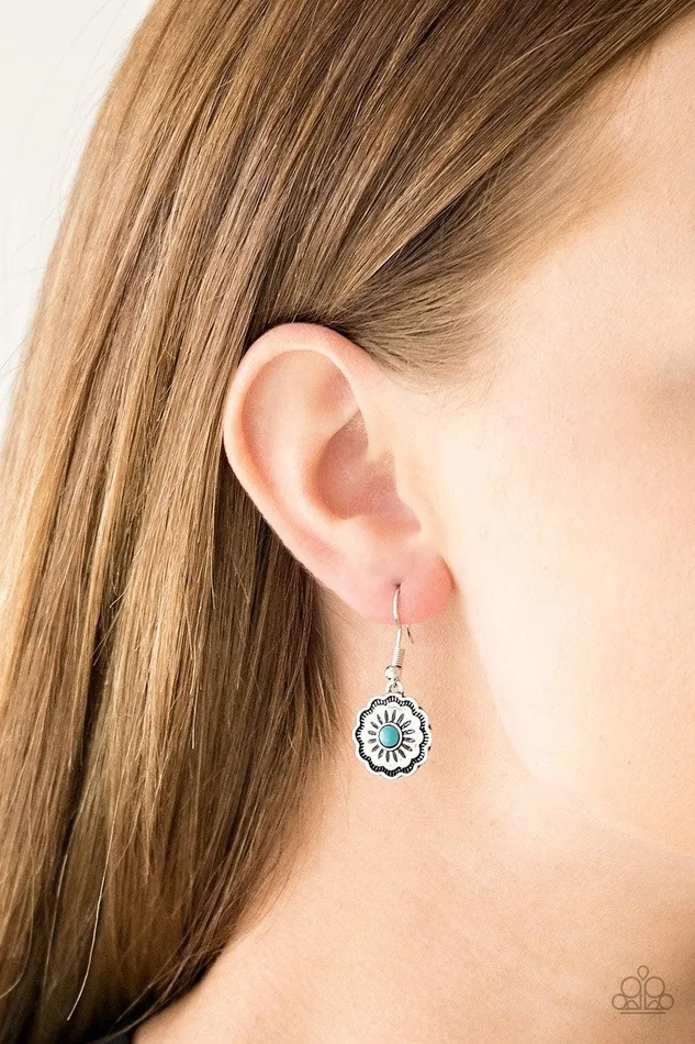 Paparazzi Accessories Earrings Badlands Buttercup Blue Earrings Jewelry By Bretta Paparazzi Accessories Earrings Badlands Buttercup Blue Earrings Jewelry By Bretta