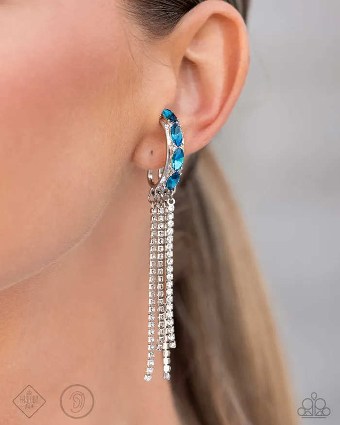Paparazzi Accessories Earrings Feminine Fascination Blue Earrings Jewelry by Bretta Paparazzi Accessories Earrings Feminine Fascination Blue Earrings Jewelry by Bretta