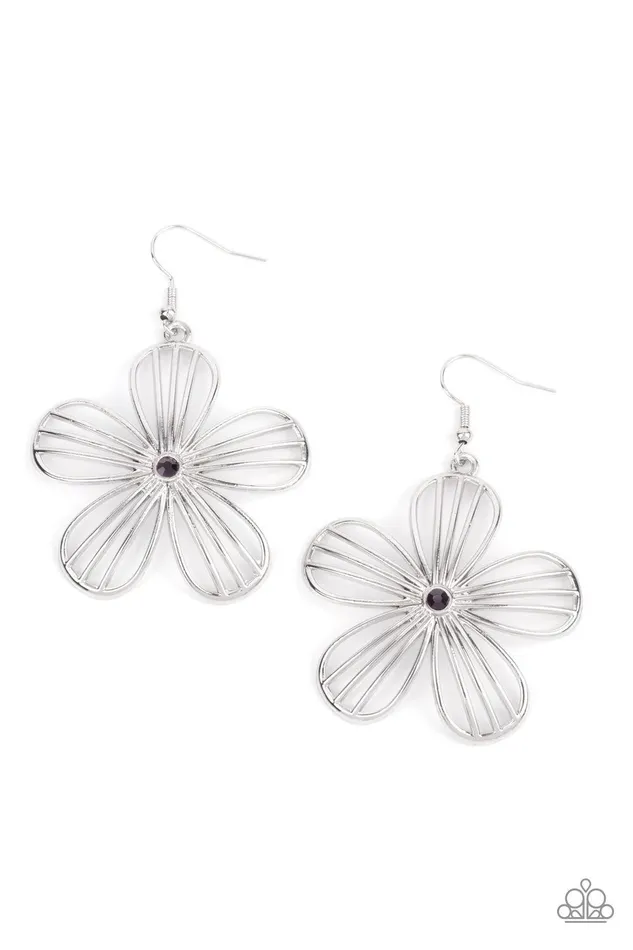 Paparazzi Accessories Earrings Meadow Musical Purple Earrings Jewelry by Bretta