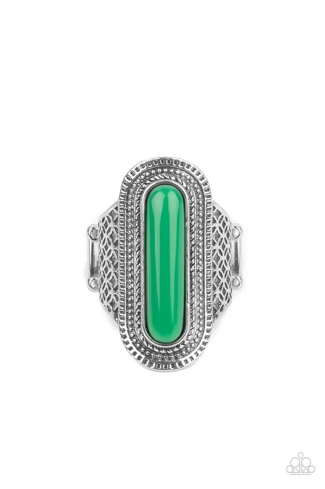 Paparazzi Accessories Rings Dubai Distraction Green Ring Jewelry by Bretta