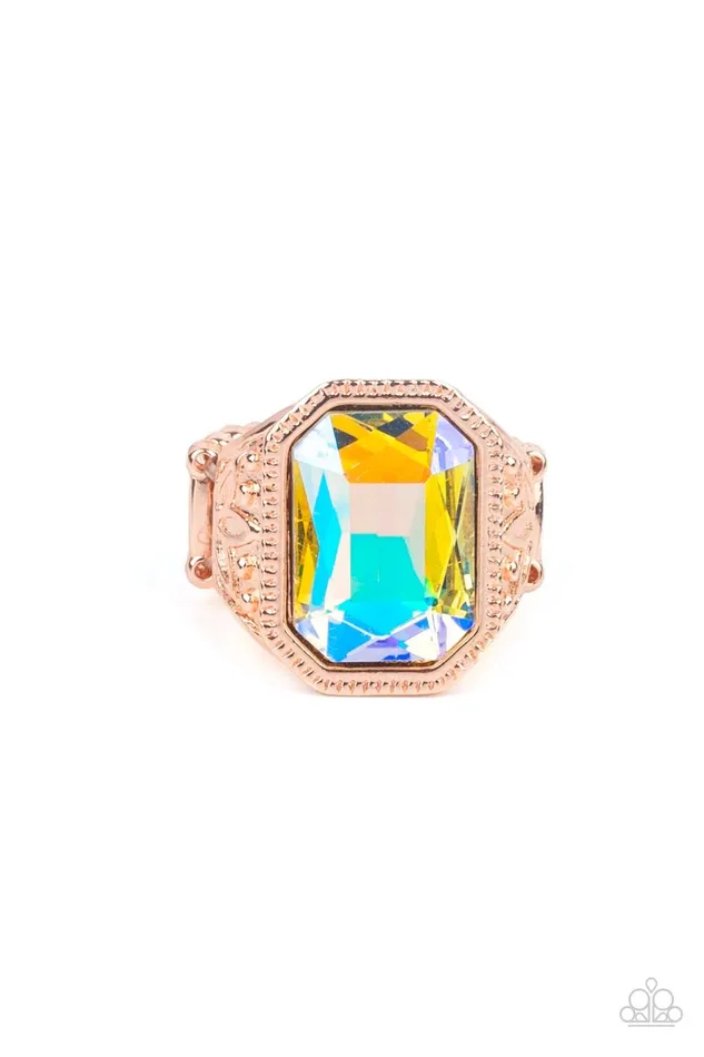 Paparazzi Accessories Rings Galaxy Goddess Rose Gold Ring Jewelry by Bretta