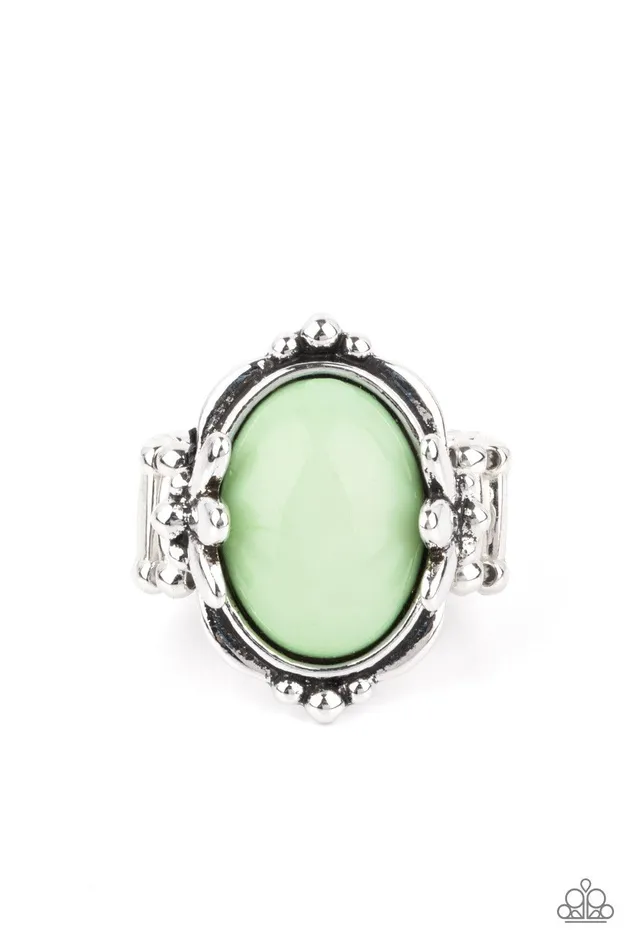Paparazzi Accessories Rings Springtime Splendor Green Ring Jewelry By Bretta