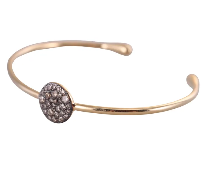 Pomellato Bracelets Pomellato Sabbia Fancy Diamond 18k Gold Cuff Bracelet