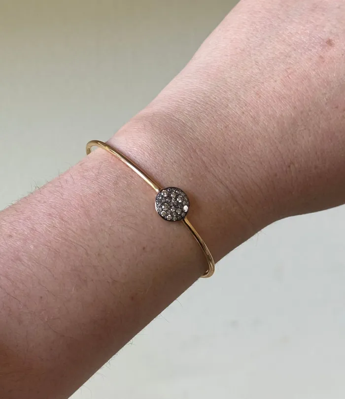 Pomellato Bracelets Pomellato Sabbia Fancy Diamond 18k Gold Cuff Bracelet