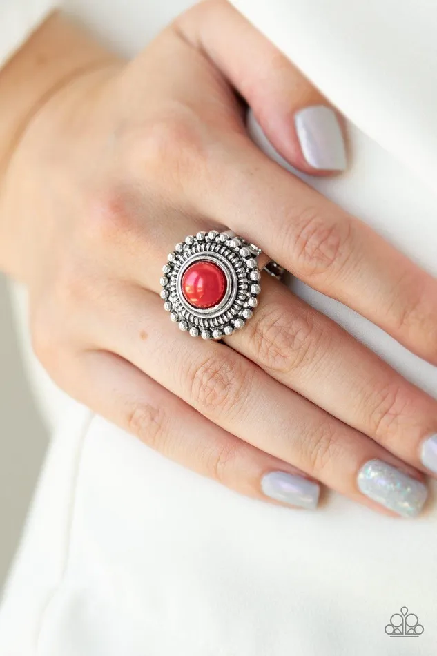 Regal Royal Red Ring Jewelry by Bretta Paparazzi Accessories Rings