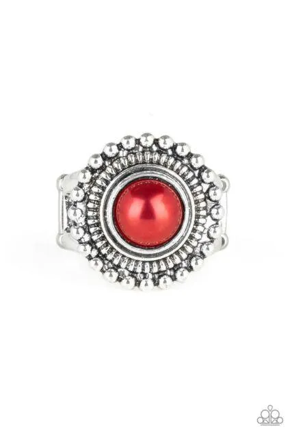 Regal Royal Red Ring Jewelry by Bretta Paparazzi Accessories Rings