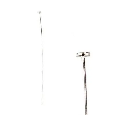 Rings Beadsofcambaycom 2 length Sterling Silver Disc Headpin 26 Gauge Wire 10 pieces per Bag Rings Beadsofcambaycom 2 length Sterling Silver Disc Headpin 26 Gauge Wire 10 pieces per Bag