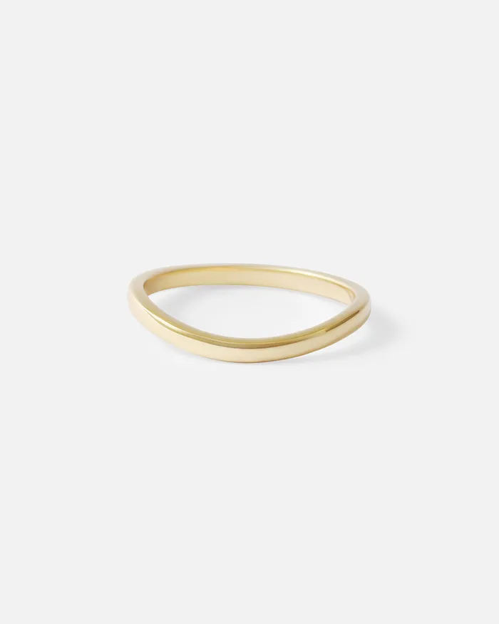 Rings Casual Seance Eve 2mm Curve Ring Rings Casual Seance Eve 2mm Curve Ring
