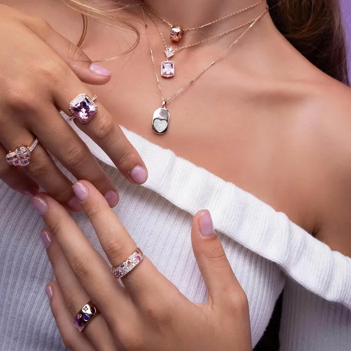 Rings Cuori Ring Cuori Corso Magenta