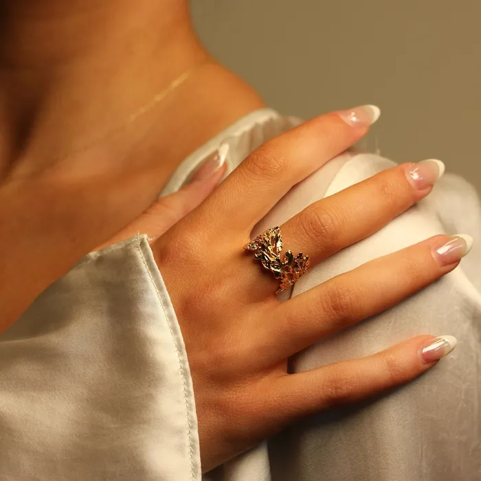 Rings ERIKA ring AURUM by Gubjrg