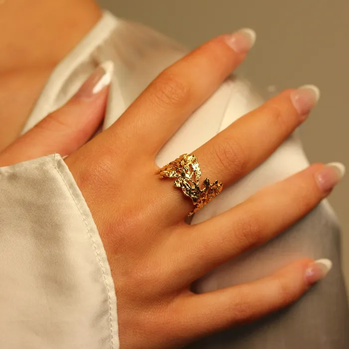 Rings ERIKA ring AURUM by Gubjrg