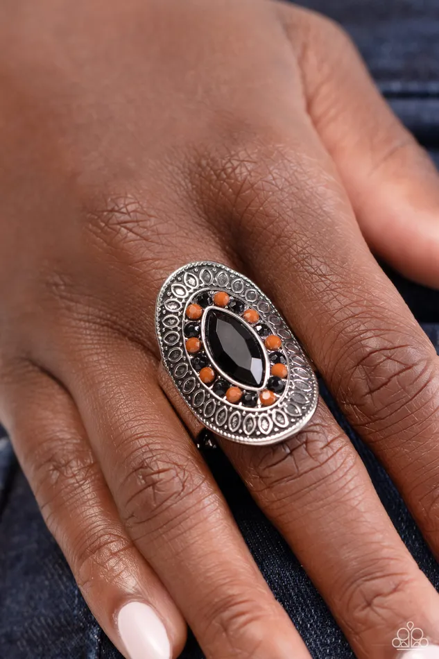 Rings Paparazzi Accessories ARTISAN Expression Black Ring Jewelry by Bretta