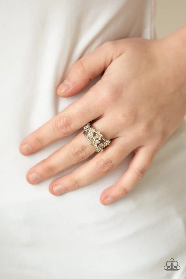 Rings Paparazzi Accessories Fluttering Fashion Brown Ring Jewelry by Bretta