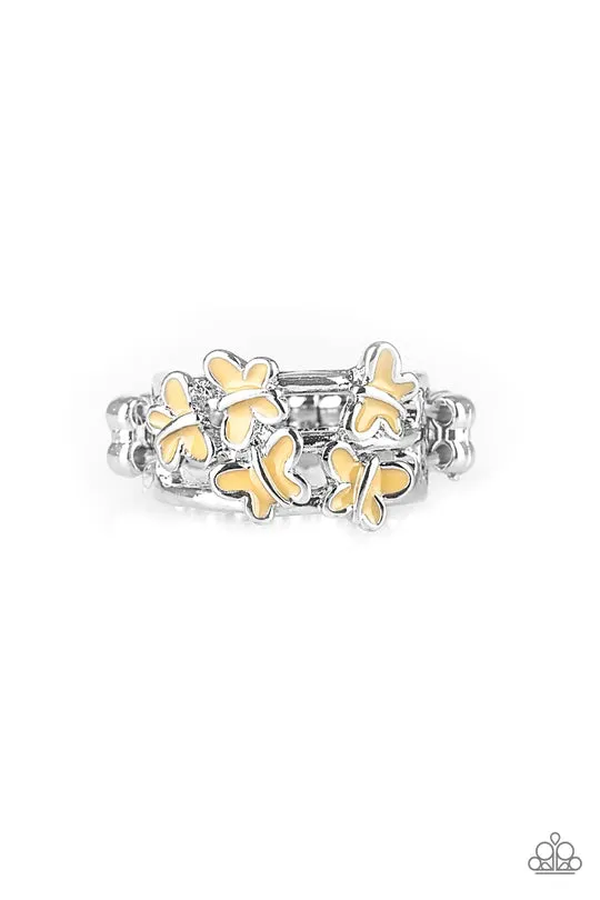 Rings Paparazzi Accessories Fluttering Fashion Brown Ring Jewelry by Bretta