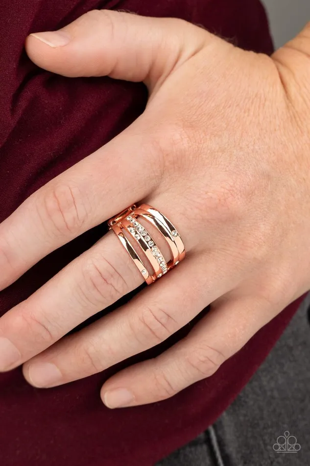 Rings Paparazzi Accessories Make A SHEEN Copper Ring Jewelry by Bretta