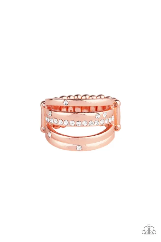 Rings Paparazzi Accessories Make A SHEEN Copper Ring Jewelry by Bretta