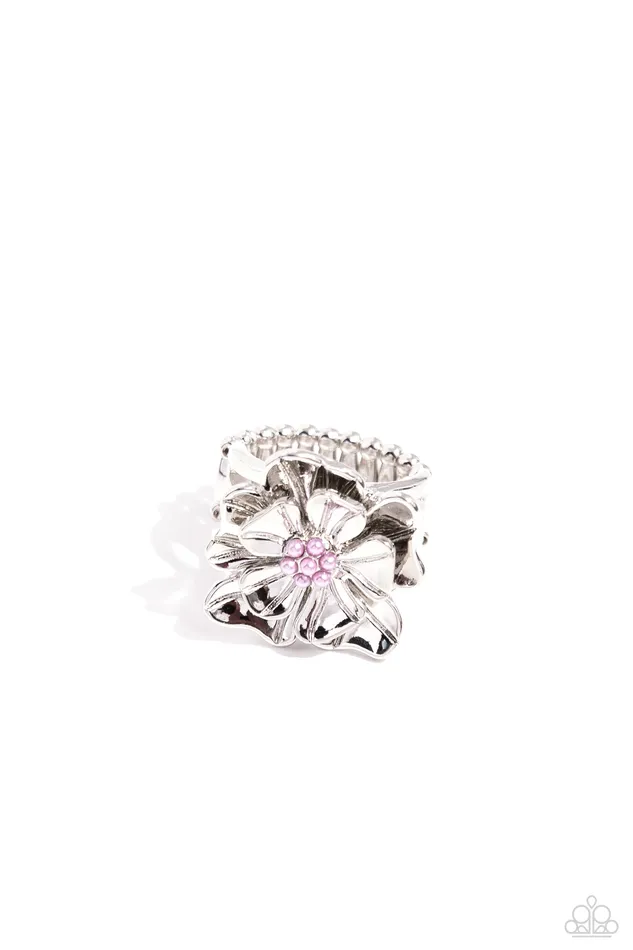 Rings Paparazzi Accessories Pampered Petals Purple Ring Jewelry by Bretta