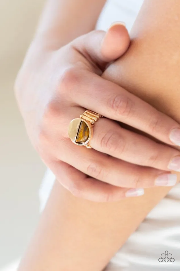 Rings Paparazzi Accessories Stone Seeker Brown Ring Jewelry by Bretta