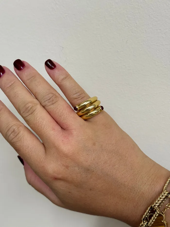 Rings Tiffany Co Tiffany Co Schlumberger Ruby Gold Wrap Ring