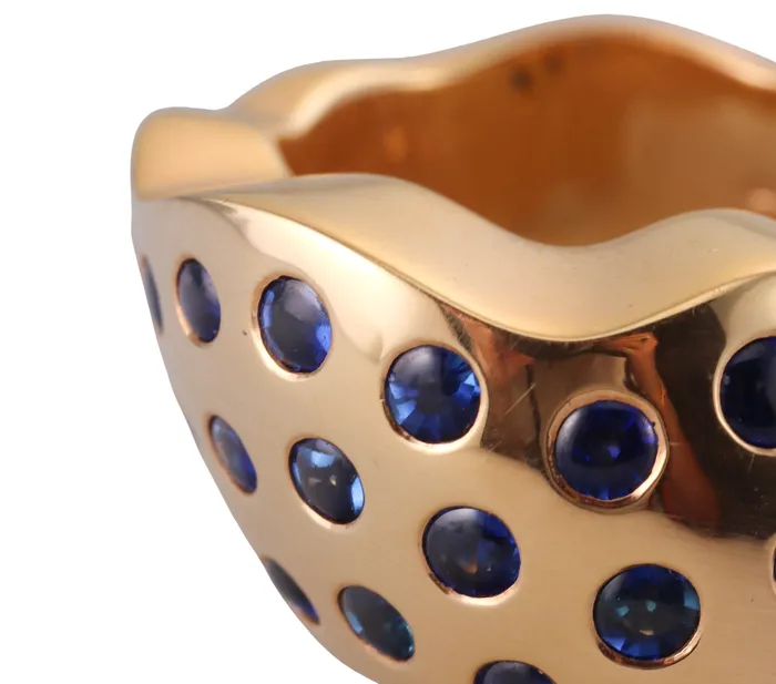 Rings Vhernier Sapphire Gold Ring Vhernier