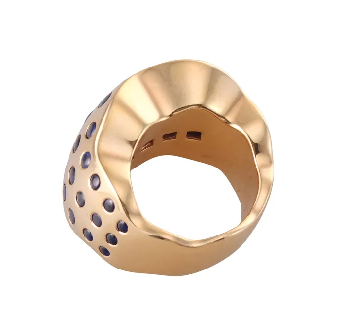 Rings Vhernier Sapphire Gold Ring Vhernier