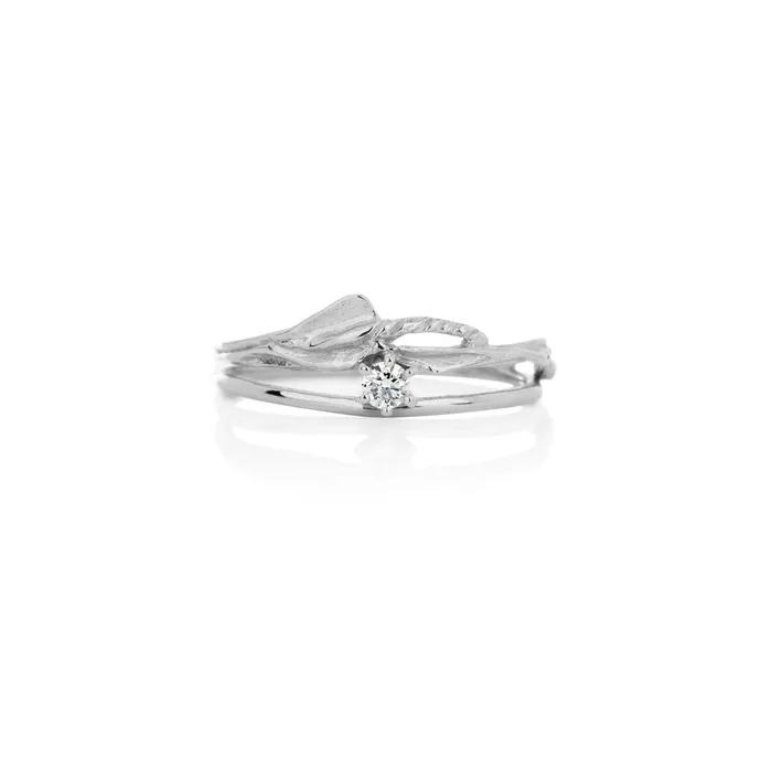 Rings Womens diamond ring ERIKA AURUM by Gubjrg
