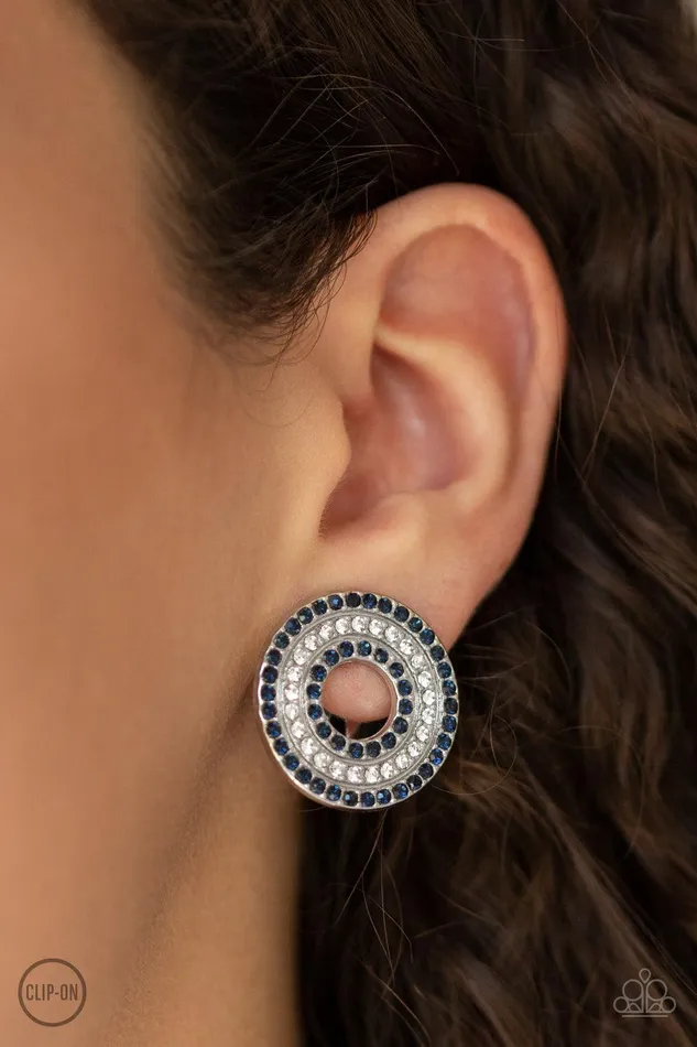 Spun Out On Shimmer Blue Earrings Jewelry by Bretta Paparazzi Accessories Earrings Spun Out On Shimmer Blue Earrings Jewelry by Bretta Paparazzi Accessories Earrings