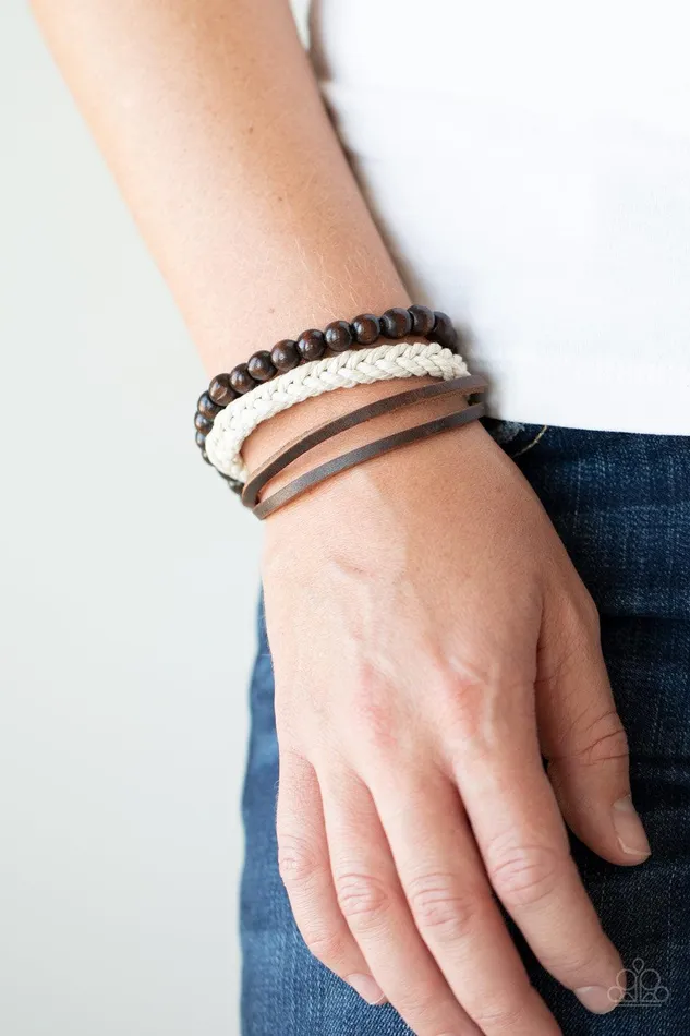 Wildly Wrangler Brown Urban Bracelet Jewelry by Bretta Paparazzi Accessories Bracelets Wildly Wrangler Brown Urban Bracelet Jewelry by Bretta Paparazzi Accessories Bracelets
